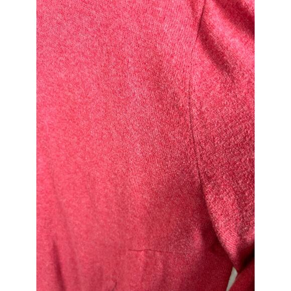 PureJill Cotton Cashmere Blend Knit Top Dolman Sleeve Pink Pocket Sweater 3X - Picture 7 of 10